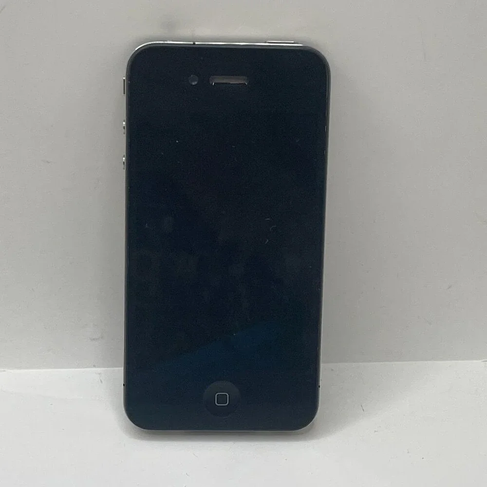 Apple IPhone 4 A1332 16GB Smartphone Black Glass Back Front Screen - FOR PARTS